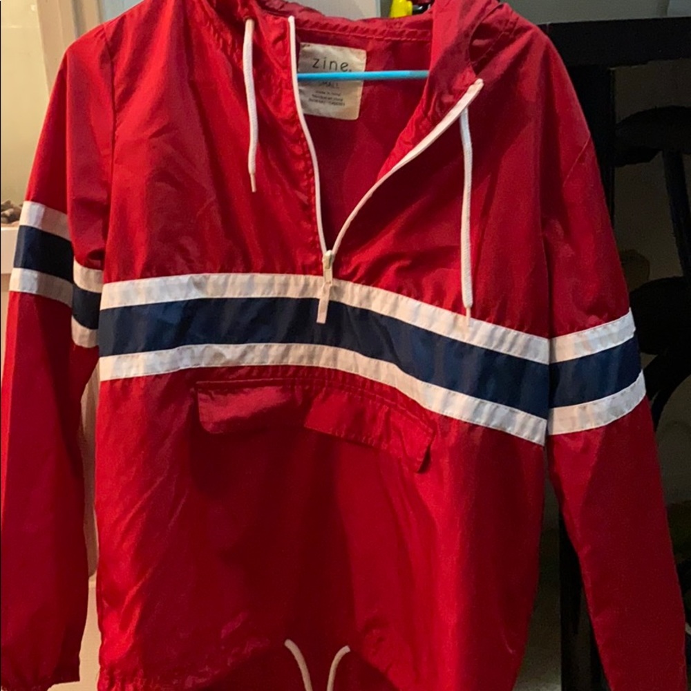 Small red zine jacket